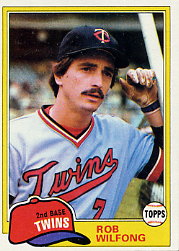 1981 Topps Baseball Cards      453     Rob Wilfong